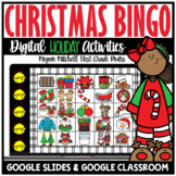 Digital & Print Christmas Bingo Google Slides