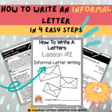 Digital & Print | How To Write An Informal Letter (Templat