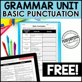 Free Punctuation Practice Lesson - Print & Digital for Goo