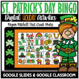 Digital & Print St. Patrick's Day Bingo Google Slides