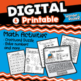 Digital & Printable Activities, Addition & Subtraction Num