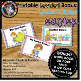 Digital & Printable Kindergarten Leveled Books - Easter