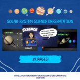 Digital/Printable Solar System Science presentation for 3r