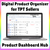 Digital Product Organizer Template for TPT Sellers using G