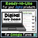Digital Products Buyer Help Guide for Teacher Authors | Go