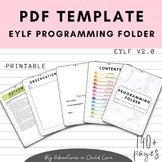 Digital Programming Folder Planner EYLF V2.0