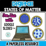 Digital Properties of Matter Workbook for use with Google Slides