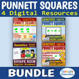 Digital Punnett Squares BUNDLE - Genetics | Distance Learning
