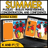 Digital Puzzles Summer Themed Google Slides Games