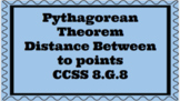 Digital- Pythagorean Theorem- Find the Distance between po
