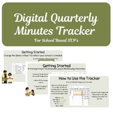 Digital Quarterly Minutes Tracker for School Based SLPs