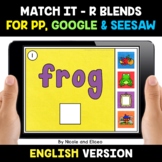 Digital R Blends Word Work for Google and Seesaw 2 - Dista