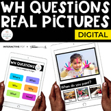REAL PICTURES WH Questions for Special Education | Digital