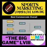 Digital Ranking Bracket | "The Big Game" LVIII Commercials