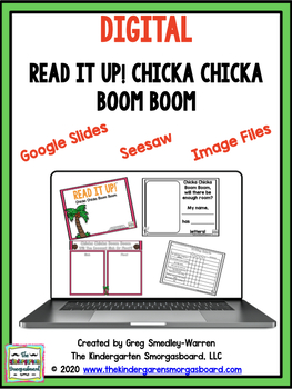 Preview of Digital Read It Up! Chicka Chicka Boom Boom
