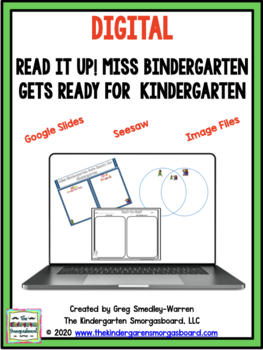 Preview of Digital Read It Up! Miss Bindergarten Gets Ready For Kindergarten