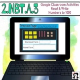 Digital Read and Write Numbers to 1000 Activities (Google 