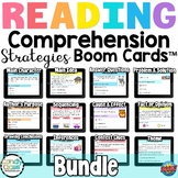Digital Reading Comprehension Boom Cards Literacy Center A