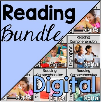 Preview of Digital Reading Comprehension Bundle