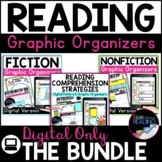 Digital Reading Comprehension Graphic Organizers Bundle, G