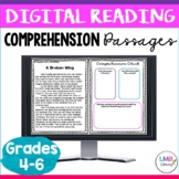 Digital Reading Comprehension Passages for Grades 4-6