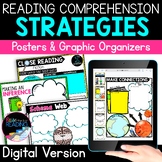Digital Reading Graphic Organizers, Reading Comprehension 
