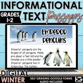 Digital Reading Comprehension WINTER Informational Text | 