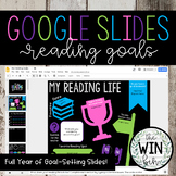 Digital Reading Inventory & Goals - Google Slides for the 