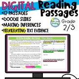 Digital Reading Passages Google Classroom FICTION Inferenc