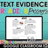 Digital Reading Passages for Google Classroom Spring SET 1