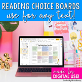 Digital Reading Response Choice Boards
