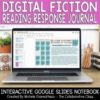 Preview of Digital Reading Response Journal | Fiction