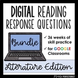Digital Reading Skill Practice for GOOGLE Slides BUNDLE - 