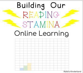 Preview of Digital Reading Stamina Chart (Google Slides)