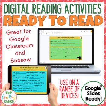 Preview of Digital Ready to Read Activities for Google Classroom and Seesaw | New Zealand