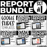Digital Reports Template Bundle | Google Slides Reports