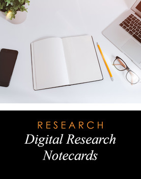 Preview of Digital Research Notecards