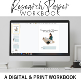 Research Paper Workbook: Explanatory Informative Essay Wri