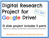 DIGITAL Google Drive Inventors Research Project. NO PREP!