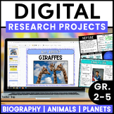 Digital Research Projects Bundle | Animal Research | Biogr