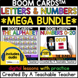 Digital Resource Kindergarten Boom Cards™️ - Numbers and A