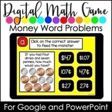 Digital Resource | Money Word Problems 2nd Grade
