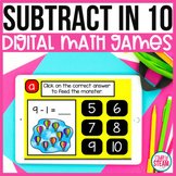 Digital Resource | Subtraction within 10 Game