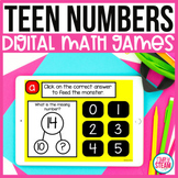Digital Resource Teen Numbers Game Compose and Decompose T