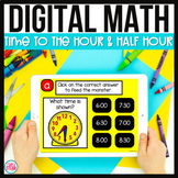 Digital Resource | Telling Time to the Half Hour GOOGLE Cl