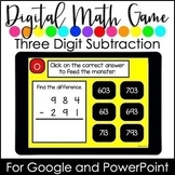 Digital Resource | Three Digit Subtraction GOOGLE Classroo
