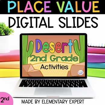 Preview of Digital Resources 2nd Grade Place Value Activities