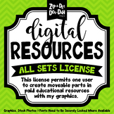 Digital Resources All Sets License {Zip-A-Dee-Doo-Dah Designs}