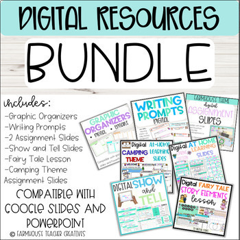 Preview of Digital Resources Bundle - 7 Products