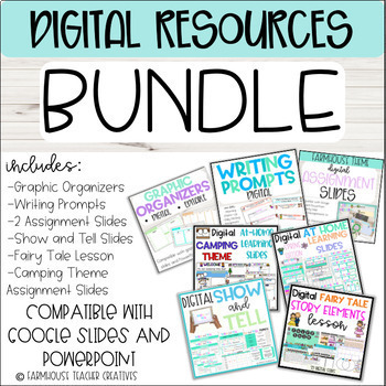 Digital Resources Bundle - 7 Products by Farmhouse Teacher Creatives